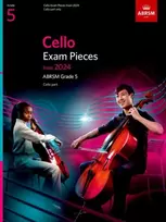 KNYGA Bookshop Cello Exam Pieces from 2024, ABRSM Grade 5, Cello Part