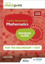 KNYGA Sophie Goldie Cambridge Checkpoint Lower Secondary Mathematics Revision Guide for the Secondary 1 Test 2nd edition