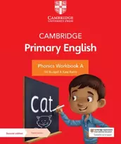 KNYGA Gill Budgell Cambridge Primary English Phonics Workbook A with Digital Access (1 Year)