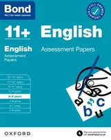 KNYGA Sarah Lindsay Bond 11+ English Assessment Papers 8-9 metai (for GL Assessment & other 11 plus exams)