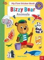 KNYGA Benji Davies Bizzy Bear: My First Sticker Book Animals