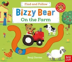 KNYGA Benji Davies Bizzy Bear: Find and Follow On the Farm