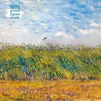 KNYGA Flame Tree Studio Adult Jigsaw Puzzle Vincent van Gogh: Wheat Field with a Lark