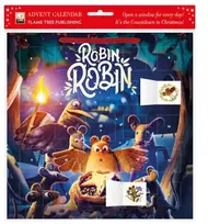 KNYGA Bookshop Aardman: Robin Robin Advent Calendar (with stickers)