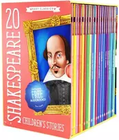 KNYGA Bookshop 20 Shakespeare Children's Stories: The Complete Collection (Easy Classics)