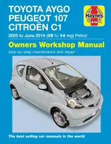 KNYGA Pete Gill Toyota Aygo, Peugeot 107 & Citroen C1 Petrol ('05-June'14) 05 To 14