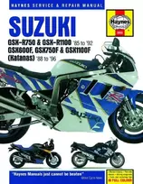 KNYGA Editors of Haynes Manuals Suzuki GSX-R750 & GSX-R1100, GSX600F, GSX750F & GSX1100F (Katanas) (86 - 96)