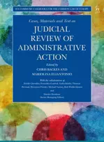 KNYGA Chris Backes Cases, Materials and Text on Judicial Review of Administrative Action