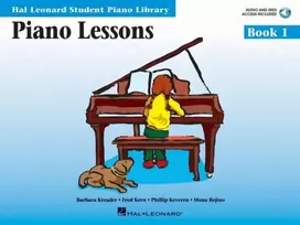 KNYGA Hal Leonard Corp Piano Lessons Book 1 & Audio