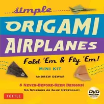 KNYGA Andrew Dewar Simple Origami Airplanes Mini Kit