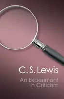 KNYGA C.S. Lewis Experiment in Criticism