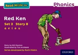 KNYGA Gill Munton Read Write Inc. Phonics: Raudona Ken (Violetinė Set 2 Storybook 8)