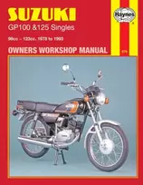 KNYGA Chris Rogers Suzuki GP100 & 125 Singles (78 - 93) Haynes Repair Manual
