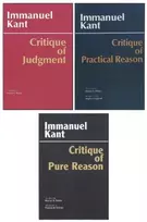 KNYGA Immanuel Kant Three Critiques, 3-volume Set
