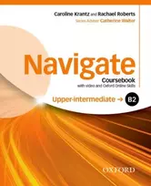 KNYGA Caroline Krantz Navigate: B2 Upper-intermediate: Coursebook with DVD and Oxford Online Skills Program