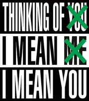 KNYGA Barbara Kruger: Thinking of You. I Mean Me. I Mean You