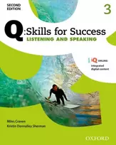 KNYGA Miles Craven Q: Skills for Success: Level 3: Listening & Speaking Student Book with iQ Online
