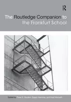 KNYGA Peter Eli Gordon Routledge Companion to the Frankfurt School