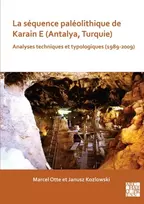 KNYGA Marcel Otte sequence paleolithique de Karain E (Antalya, Turquie)