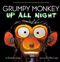 KNYGA Suzanne Lang Grumpy Monkey Up All Night