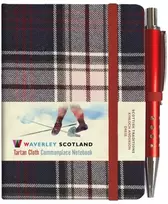 KNYGA MINI & PEN 10.5CM x 7CM Waverley S.T. (S): Dress Mini with Pen Pocket Genuine Tartan Cloth Commonplace Notebook
