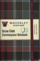 KNYGA M Astella Waverley Waverley (M): Gordon Raudona Weathered Tartan Cloth Commonplace Notebook