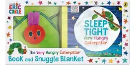KNYGA Eric Carle The Very Hungry Caterpillar Book and Snuggle Blanket