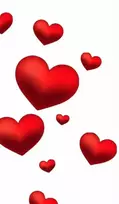 KNYGA Michael Huhn Valentine's red Hearts Creative blank Journal