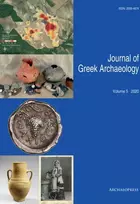 KNYGA John Bintliff Journal of Greek Archaeology Volume 5 2020