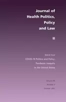 KNYGA Sarah E Gollust COVID-19 Politics and Policy