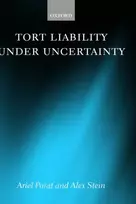 KNYGA Ariel Porat Tort Liability Under Uncertainty