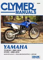 KNYGA Haynes Publishing Yamaha TT-R30 and XT250 (2005 - 2018) Clymer Repair Manual