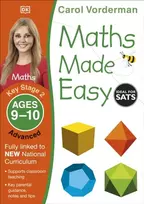 KNYGA Carol Vorderman Maths Made Easy: Advanced, Ages 9-10 (Key Stage 2), Supports the National Curriculum, Maths Exercise Book