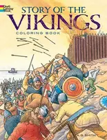 KNYGA A G Smith Story of the Vikings Coloring Book
