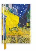 KNYGA Flame Tree Studio Vincent van Gogh: Cafe Terrace (Foiled Journal)