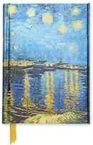 KNYGA Flame Tree Publishing Staff Vincent van Gogh: Starry Night over the Rhone (Foiled Pocket Journal)