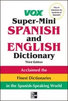 KNYGA McGraw-Hill Vox Super-Mini Spanish and English Dictionary