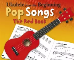 KNYGA Varios Ukulele From The Beginning Pop Songs (Raudona Book)
