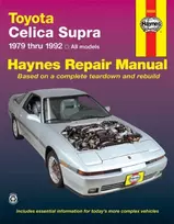 KNYGA John Haynes Toyota Celica Supra 1979-1992) Haynes Repair Manual (USA)