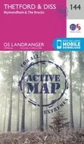KNYGA Ordnance Survey Thetford & Diss, Breckland & Wymondham