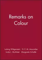 KNYGA Ludwig Wittgenstein Remarks on Colour