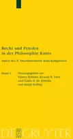 KNYGA Valerio Rohden Recht und Frieden in der Philosophie Kants