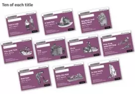 KNYGA Gill Munton Read Write Inc. Phonics: Violetinė Set 2 Core Juodas & Baltas Storybooks (Pack of 100)