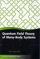 KNYGA Xiao Gang Wen Quantum Field Theory of Many-Body Systems