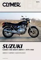 KNYGA David Sales Suzuki GS850-1100 Shaft Drive Motorcycle (1979-1984) Service Repair Manual