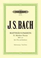 KNYGA Bookshop St. Matthew Passion BWV 244 (Vocal Score)