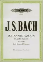 KNYGA Bookshop St. John Passion BWV 245 (Vocal Score)
