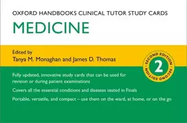 KNYGA Tanya M Monaghan Oxford Handbooks Clinical Tutor Study Cards: Medicine