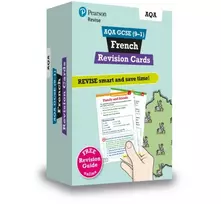 KNYGA Bookshop Pearson REVISE AQA GCSE French: Revision Cards incl. online revision and audio - for 2025 exams
