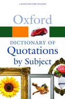 KNYGA Susan Ratcliffe Oxford Dictionary of Quotations by Subject